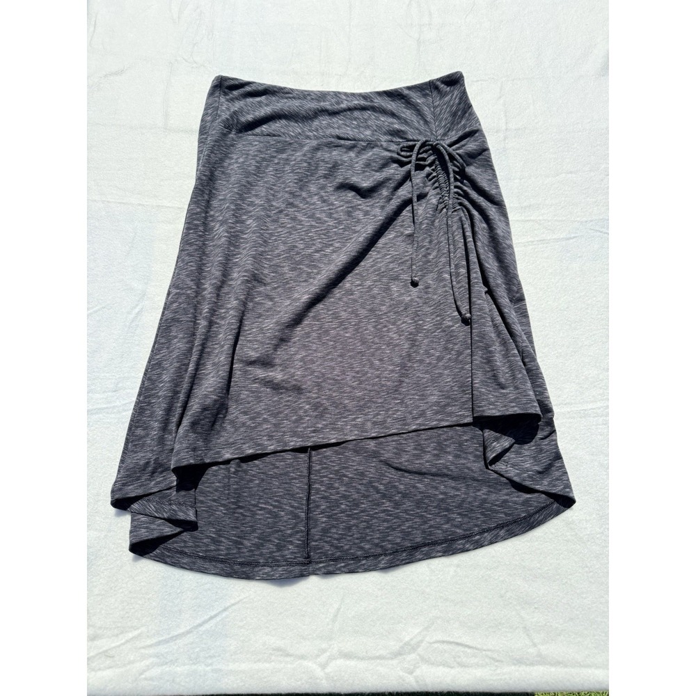 The North Face Cypress Heathered Gray Pull On Hi Low Skirt Women's Size Medium
